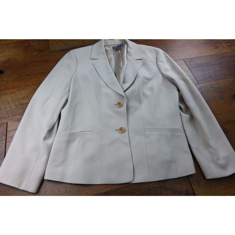 Ann Taylor Beige‎ Blazer Women's 12